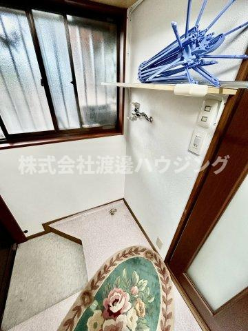 加納８丁目テラスハウスの設備|室内洗濯機置場