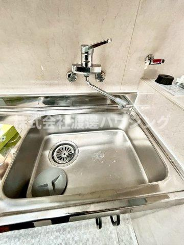 加納８丁目テラスハウスの設備|シングルレバー採用