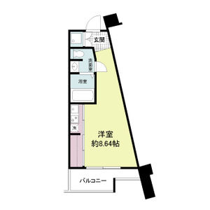フォレステージュ江坂公園の間取り