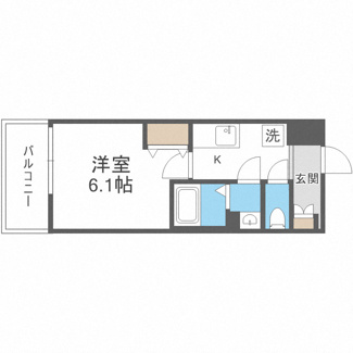 【間取り】 | Vita弁天町
