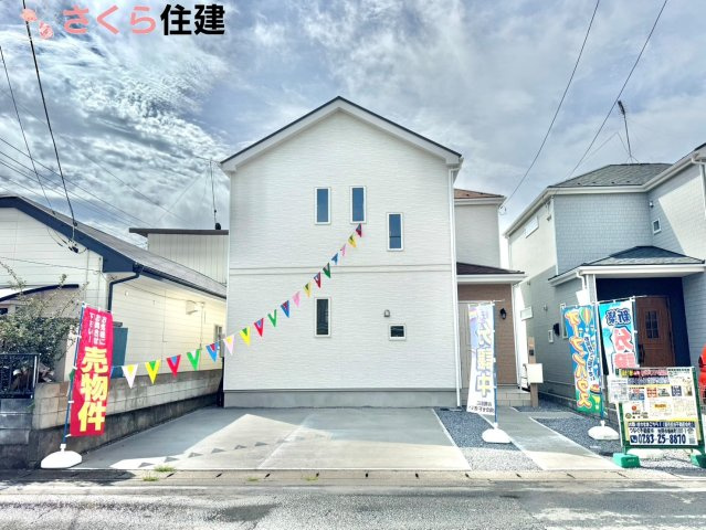 Heartful-Town 　栃木市本町１期　２号棟の駐車場|カースペース3台可能です。