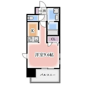 プレサンス久屋大通公園エアリーの間取り