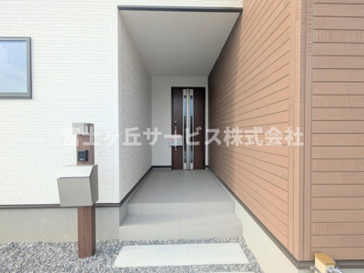 【エントランス】 | 浜松市中央区白鳥町 新築一戸建て 3号棟 | エントランスです