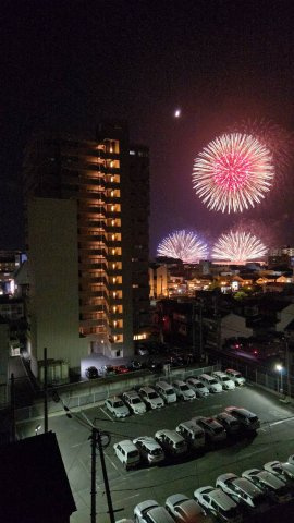 アルファステイツ母衣町Ⅱのその他|夏には水郷祭の花火が望めるお部屋です！
※売主様撮影写真