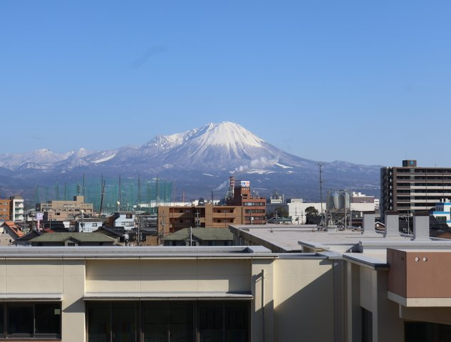 アルファスマート東福原の展望|大山が望めます！