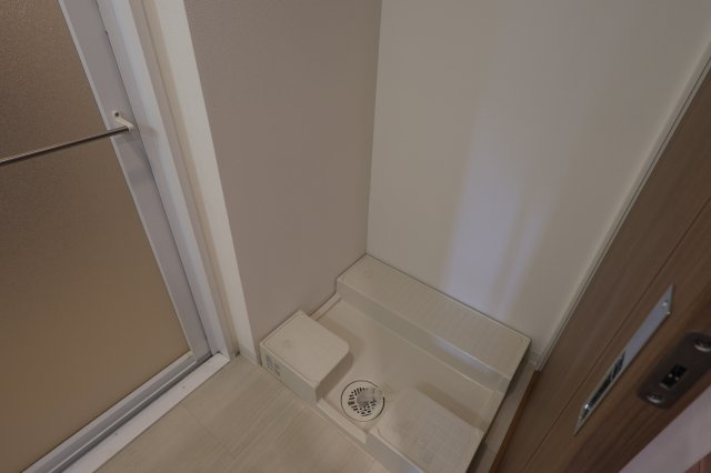 アルファスマート観音寺新町のランドリースペース|室内洗濯機置き場