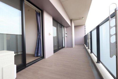 アルファステイツ上乃木のバルコニー|バルコニーも広々としています♪是非現地でご覧ください♪