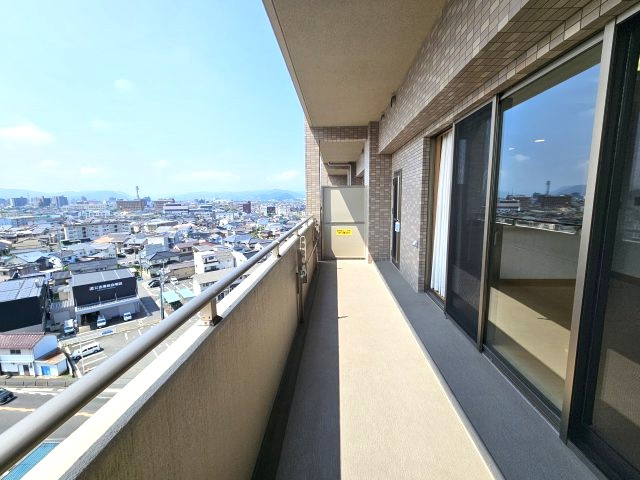 【中古マンション】サーパス青葉町のバルコニー