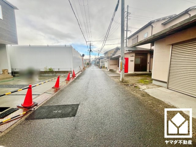 八幡市八幡科手　1期　1号地の外観|9月26日　現地写真更新