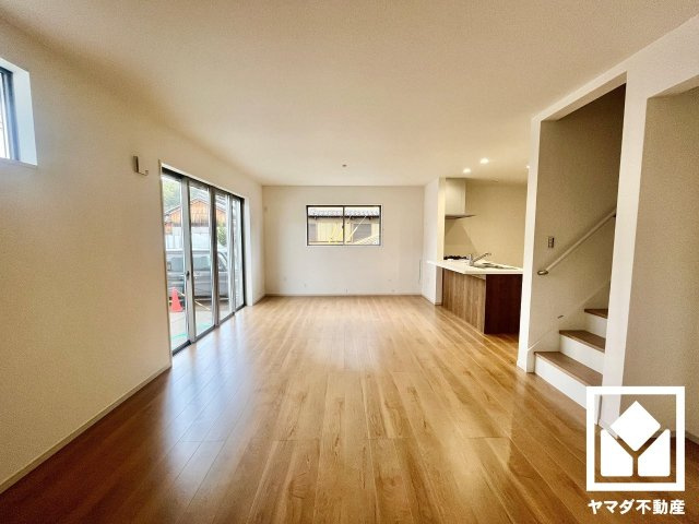 八幡市八幡科手　1期　1号地の外観|9月26日　現地写真更新