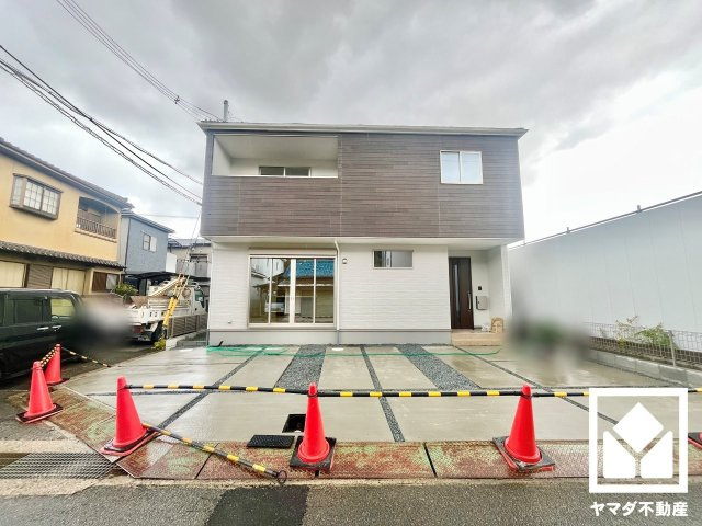 八幡市八幡科手　1期　1号地の外観|11月29日　現地写真更新