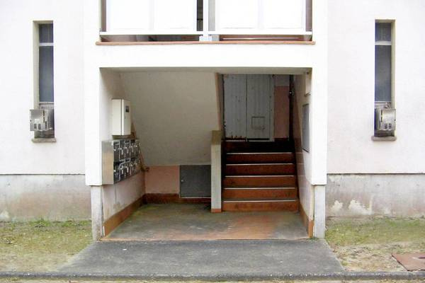 ビレッジハウス勿来2号棟のエントランス