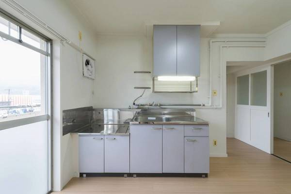 ビレッジハウス勿来2号棟のキッチン|ビレッジハウスの同一物件・同一タイプの間取りの写真です