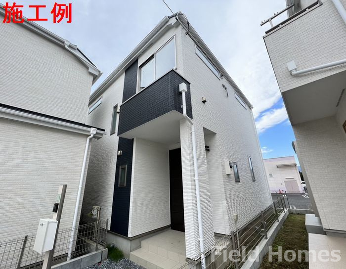 中央区横山3丁目新築戸建て　A号棟の外観|外観施工例