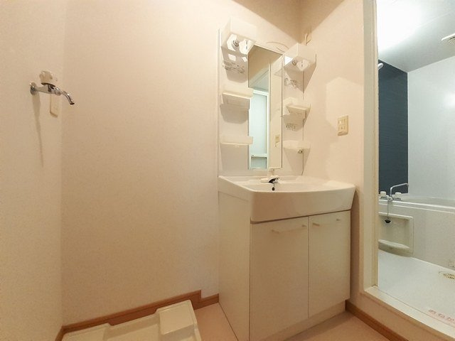 サンリット立山の洗面所|コンパクトで使いやすい洗面所