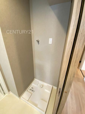 【独立洗面台】 | エクレール高崎 | 洗濯機置き場