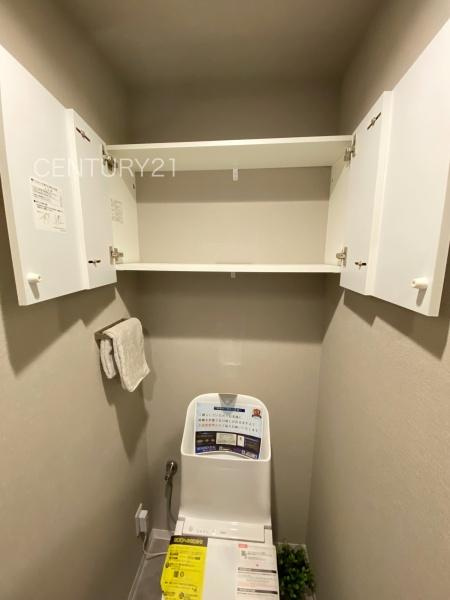 シーズガーデン桐生本町のトイレ|収納スペース