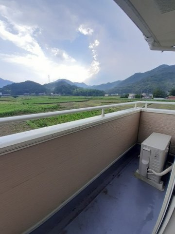 グリーン　ヒル　Ｂのバルコニー