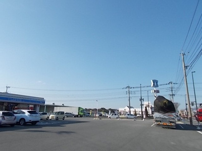 【周辺】 | グランガーデンⅠ | ローソン　菊池大津室店まで450m