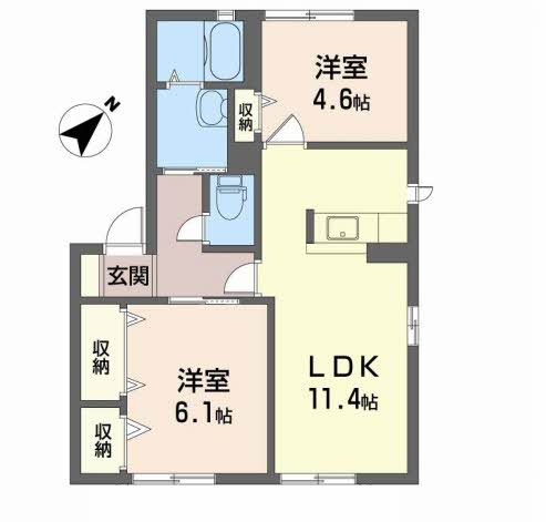 エスポワールCの間取り