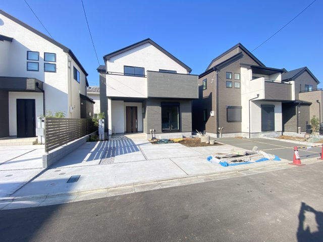 祝：成約済み　八王子市　暁町　新築戸建て　３期の外観|～仲介手数料無料☆八王子ひなた不動産～八王子市暁町　新築戸建て