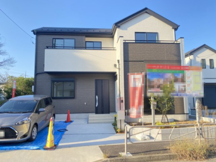 『八王子市新築戸建て』八王子市暁町3-2-5【仲介手数料無料】　　３期　の外観|～仲介手数料無料☆八王子ひなた不動産～八王子市暁町　新築戸建て