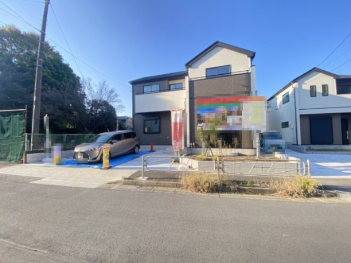 『八王子市新築戸建て』八王子市暁町3-2-5【仲介手数料無料】　　３期　の外観|～仲介手数料無料☆八王子ひなた不動産～八王子市暁町　新築戸建て