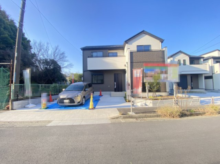 『八王子市新築戸建て』八王子市暁町3-2-5【仲介手数料無料】　　３期　の外観|～仲介手数料無料☆八王子ひなた不動産～八王子市暁町　新築戸建て