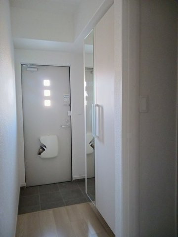 カルム古市橋の玄関|シンプルで使いやすい玄関です