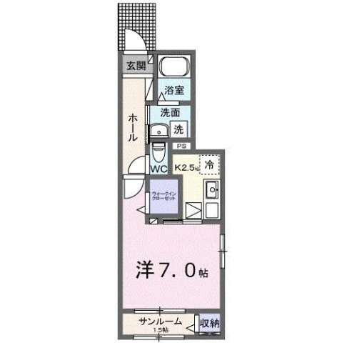 サングレイスの間取り