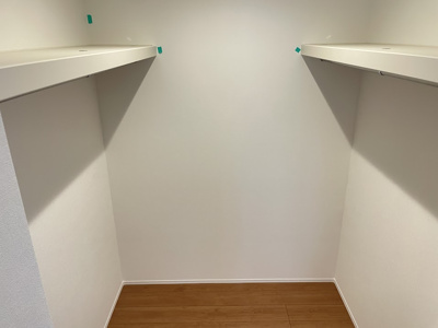 【収納】 | 東根市中央東建売住宅【B棟】 | ハンガー収納でお洋服もシワなしです。