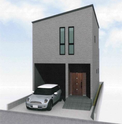 長束４丁目戸建ての駐車場