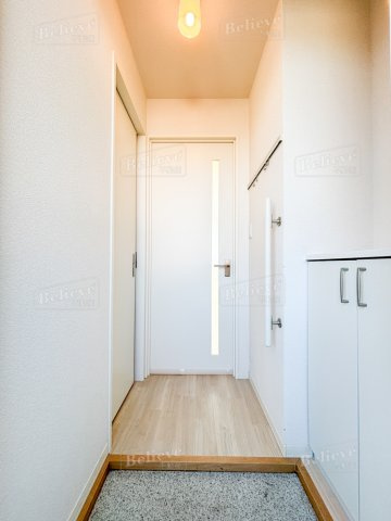 CREA宮ノ陣の玄関|シューズボックス付きの玄関☆