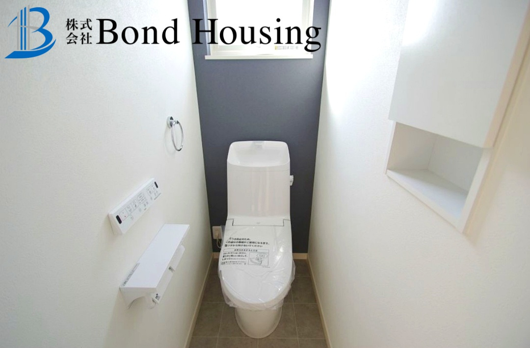 JR塩屋駅徒歩6分・オール電化住宅　塩屋町4丁目　全2棟　1号棟のトイレ