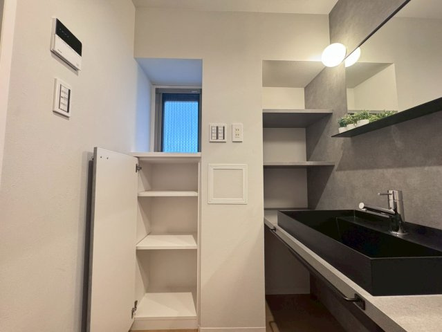 ３沿線利用可能◆２０２４年８月リノベーション済み２ＬＤＫ◆アルス四条室町Ｄ-ｓｔｙｌｅの独立洗面台|独立洗面台