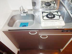 川崎市多摩区東生田２丁目のアパートのキッチン|※別部屋参考写真