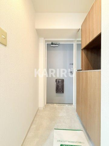 ライフ野江の玄関