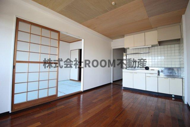 メゾンド都原の居間・リビング|おしゃれなリビングです