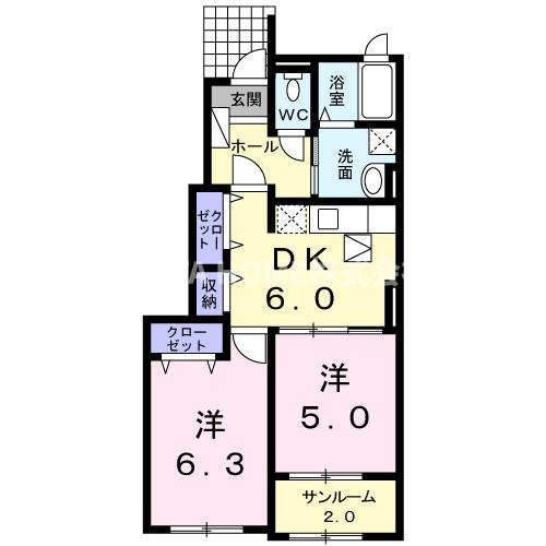 豊岡市日高町土居のアパート