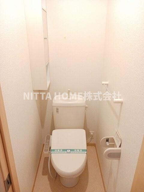 メゾンフランＢのトイレ|もちろん、ウォシュレット付き◎