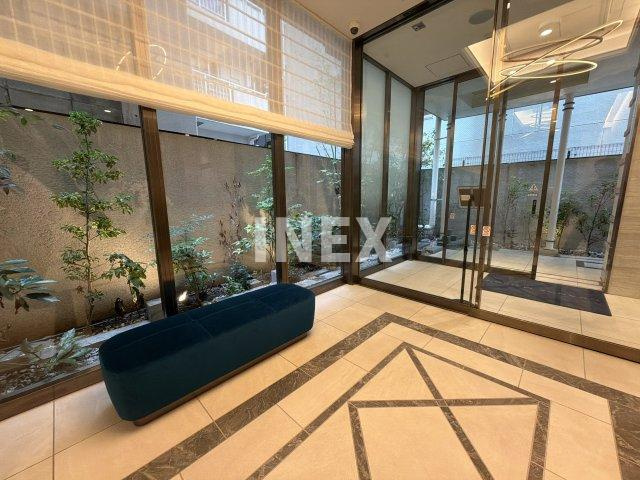 横浜市中区山下町の賃貸マンションのロビー