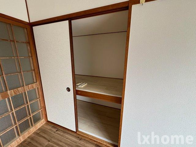 茨木フラワーハイツの収納|専用の収納スペースです