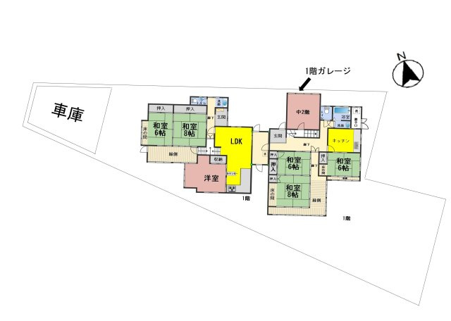 ６５８７０　岐阜市大蔵台中古戸建て