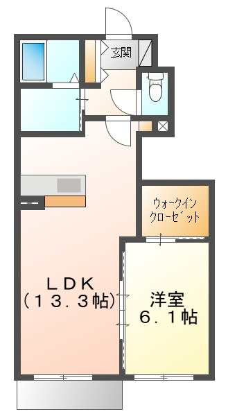 ハピネス浜の間取り
