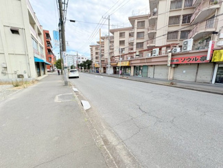 【前面道路含む現地写真】 | 川越市南台2丁目　建築条件なし売地　西武新宿線『南大塚駅』徒歩2分　【大東西小学区】