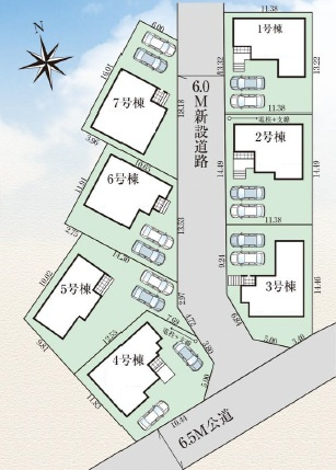 【区画図】 | グラファーレ四街道市内黒田３期【現地販売物件】