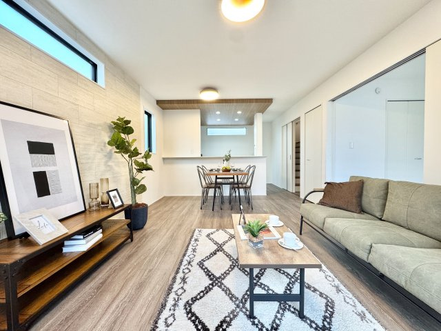 【居間・リビング】 | グラファーレ四街道市内黒田３期【現地販売物件】