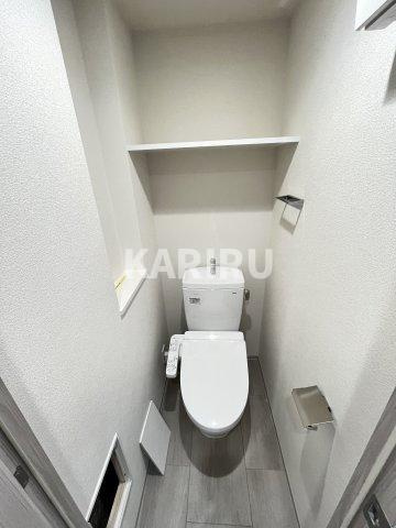 プレサンス野江内代ペルティエ のトイレ|同物件別部屋の写真です。カラーが違います