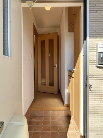 グリーンパーク　Ｅ・Ｉ　Ｃの玄関