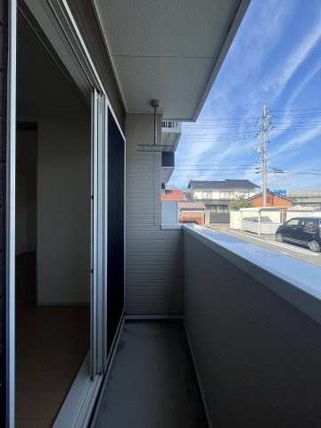 エアリー　ブライドのバルコニー